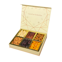 Baklava personnalisé de luxe du Moyen-Orient boîte de confits fruits secs noyaux noix emballage en papier boîte de dates