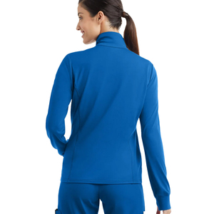 Veste de travail médicale en coton mélangé à séchage rapide, technologie d'évacuation de l'humidité, respirante, confortable, conception de logo personnalisée, utilisation hospitalière - Product Image 2