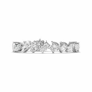 OEM ODM Multi Cut Lab Grown Diamond Tennis <b>Bracelet</b> 925 Solid Sterling Silver - Product Image 2