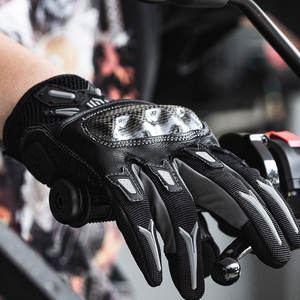 <b>Top</b> Selling Best Design 2024 Men Motocross Racing Leather Gloves Cheap Price Men Motorbike Leather Gloves - Product Image 6