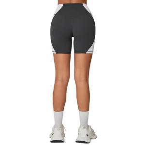 Shorts de Yoga Personalizados al por Mayor para Mujer, de Alta Elasticidad, Sin Costuras, Color Sólido, Ropa Deportiva, Shorts Deportivos para Gimnasio y Fitness - Product Image 2