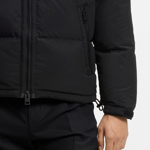 Chaqueta Acolchada para Hombre con Capucha Ajustable, Mangas Largas, Bolsillo Lateral con Cremallera, Material de Alta Calidad / Precio al por Mayor, Color Sólido - Product Image 4