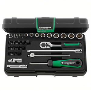 ชุดประแจบล็อกสี่เหลี่ยม Stahlwille ขนาด 1/4 นิ้ว 30 ชิ้น - Product Image 2