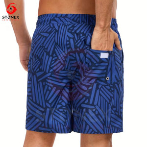 Pantalones Cortos Estampados de Cintura Media para Hombre, Tallas Grandes, Alta Calidad |   Tela Transpirable de Secado Rápido, MOQ Bajo, Servicio OEM, Impresión Personalizada Disponible - Product Image 6