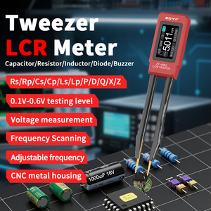ZOYI ZT-MD2 cımbız LCR metre kondansatör direnç indüktör diyot Buzzer <span class=keywords><strong>Tester</strong></span> CNC Metal konut taşınabilir araç-kırmızı - Product Image 1