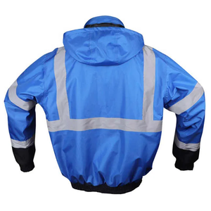 Chaleco de seguridad de construcción con logotipo personalizado al por mayor con bolsillos, chaquetas de seguridad de alta visibilidad, chaleco de seguridad reflectante - Product Image 2
