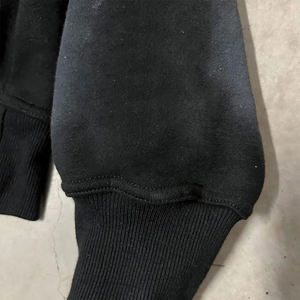 ชุดวอร์มผ้าฟลีซผ้าฝ้ายฟอกสีกรดมีฮู้ดโอเวอร์ไซส์สำหรับใส่วิ่งเล่นยิมพิมพ์ลายวินเทจโลโก้ตามสั่ง - Product Image 4