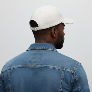 Casquette de baseball structurée sportive avec logo personnalisé pour hommes, broderie en gros, cinq panneaux, coton uni, réglable, casquette de papa - Product Image 2