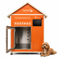Estación de Lavado de Mascotas Automática de Autoservicio las 24 Horas, Máquina de Lavado de Perros con Sistema de Pago Inteligente y Operación sin Personal