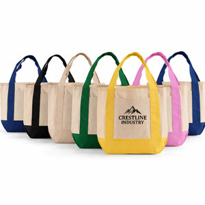 <b>Plain</b> <b>Canvas</b> Tote Bag for DIY Custom Printing Eco Friendly Wholesale Supplier Custom Logo Cotton Reusable Shopping Bag Bulk - Product Image 4