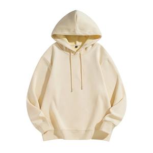 Sweatshirts à capuche unisexes en molleton chaud et lourd pour hommes Vente en gros numérique en toile teintée uni d'hiver de qualité supérieure - Product Image 2