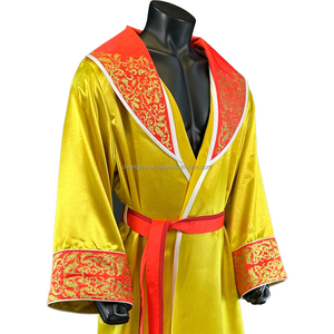 Bata de Entrada para Boxeador Profesional, con Capucha, de Poliéster, Personalizable, Protectora, Transpirable, para Entrenamiento y Competencia - Product Image 5