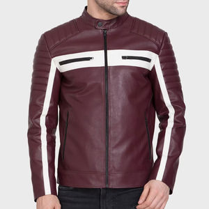 Chaqueta de cuero de talla grande para hombre de alta calidad, impermeable, a prueba de viento, transpirable, diseño de logotipo profesional, temporada de invierno, nueva condición - Product Image 1