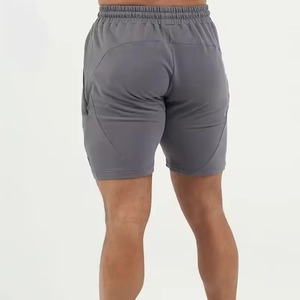 Pantalones Cortos Deportivos de Color Sólido para Hombre, de Secado Rápido, de Una Sola Capa, para Gimnasio y Fitness, Servicios OEM - Product Image 5