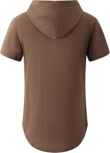 Hombres Ropa de invierno Sudaderas con capucha casuales Sudaderas con capucha de color sólido Ropa de moda Sudaderas con capucha ajustadas para hombres - Product Image 3