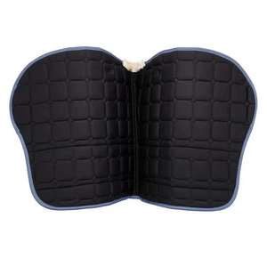 Cómoda almohadilla de espuma para SILLÍN de doma | Almohadilla ecuestre de satén azul suave para personalización de cuidado equino aceptada - Product Image 4