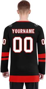 Fabricant OEM, maillot de hockey haute performance, tissu léger et durable, maillot de hockey sur glace personnalisé pour les jeunes et les adultes - Product Image 6