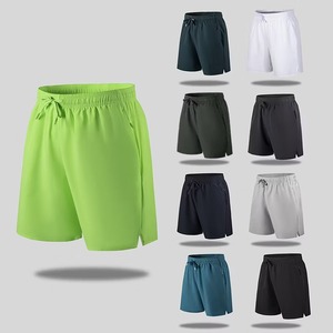 Short de sport d'entraînement pour hommes short de basket-ball de gymnastique personnalisé en gros en polyester ceinture élastique confortable et solide - Product Image 6