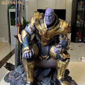 Chất Lượng Cao Cuộc Sống-Kích Thước DC Công Lý Giải Đấu Siêu Anh Hùng Bức Tượng Sợi Thủy Tinh Nhựa Thủ Công Mỹ Nghệ Cho Rạp Chiếu Phim Vuông Truyện Tranh Hiển thị Trang Trí - Product Image 2