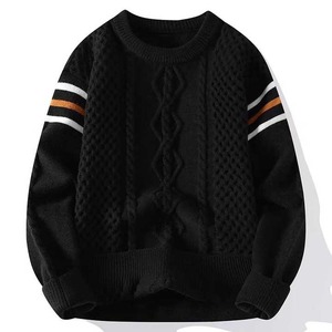 Servicio de OEM disponible de alta calidad logotipo personalizado de los hombres de moda suéter de invierno suéter transpirable para los hombres para la venta - Product Image 3