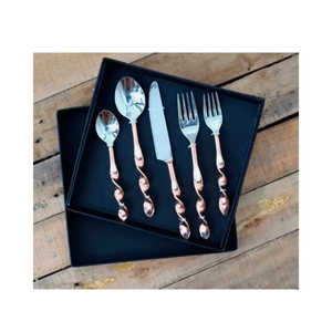 ชุดช้อนส้อมมีดชีสและเครื่องใช้บนโต๊ะอาหารทำจากสเตนเลสสตีลสำหรับงานแต่งงานแบบหลายโอกาสราคาต่ำ - Product Image 4