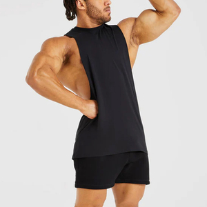 Camisetas de gimnasio para hombre, camisetas sin mangas, ropa deportiva, logotipo personalizado de alta calidad, camiseta sin mangas de sublimación al por mayor, algodón suave - Product Image 4
