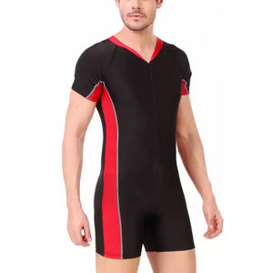 Conjunto de Camiseta y Pantalones Cortos de Natación, Último Diseño, Traje de Baño Completo para Hombre, Manga Larga, Traje de Baño Personalizado de Alta Calidad para Hombre - Product Image 4