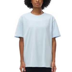 เสื้อยืดคอตตอน 100% แบบเรียบ ออกแบบเองได้ คุณภาพสูง ทรงโอเวอร์ไซส์ สไตล์ลำลอง สำหรับผู้หญิงและผู้ชาย เหมาะสำหรับใส่ไปออกกำลังกายหรือใส่ลำลองทั่วไป - Product Image 1