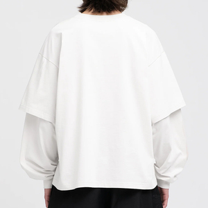 Veste à Capuche Surdimensionnée à Double Fermeture Éclair de Haute Qualité Impression Bouffante Polaire Coton Sweats à Capuche Zippés pour Hommes Fabricants de Vêtements - Product Image 2