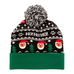 Casquette de Noël personnalisée Morkved – Chapeau de merchandising personnalisable pour les célébrations festives - Product Image 2