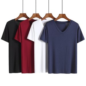 T-shirts solides personnalisés quantité minimale de commande bas pour hommes-T-shirts élégants et durables 100% coton avec Options d'impression de Logo personnalisables - Product Image 4
