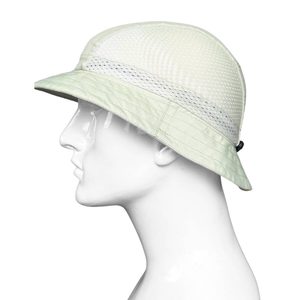 Chapeau Bob Ice Pocket DAWN Menthe - Chapeau de Pêche et Décontracté en Velours Rayé - Product Image 4