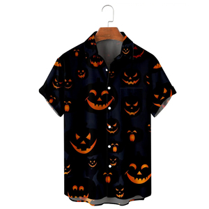 Camisetas gráficas personalizadas de Halloween para <span class=keywords><strong>hombre</strong></span>, divertidas y aterradoras con estampado de calavera y zombi, camisetas de verano. - Product Image 2