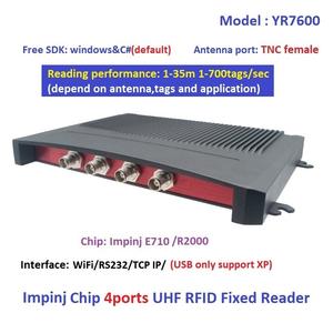 4포트 산업용 <span class=keywords><strong>UHF</strong></span> <span class=keywords><strong>RFID</strong></span> 고정형 리더기 |   임핀지 R2000 |   EPC Gen2 ISO18000-6C |   창고 재고 및 자산 추적 - Product Image 2