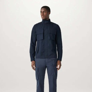 Cómoda Chaqueta de algodón de nailon para hombre: tela transpirable, duradera y perfecta para todas las estaciones - Product Image 1