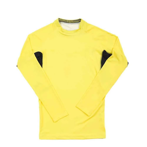 Wholesale Men's long Sleeve MMA Rashguard Compression Shirt BJJ Jiu Jitsu Grappling Training Sports Gym Fitness Wear - Product Image 1