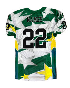 Uniforme de maillot de football américain de sublimation au design personnalisé - Product Image 2