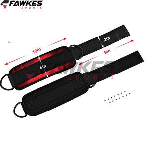 Fitness Gear Gym Cheville Sangles Pour Unisex Workouts Haltérophilie De Protection Personnalisé Logo & design Cheville Sangles - Product Image 4