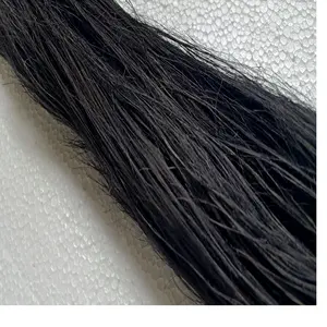 बालों के विस्तार निर्माताओं के लिए उपयुक्त 150 सेमी आकार में उपलब्ध कस्टम रंगीन प्राकृतिक केले के बाल फाइबर