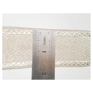 ผ้าไมลาร์ถักเปียสีเงินสำหรับเครื่องแบบเจ้าหน้าที่หรือเครื่องแต่งกายแฟนซีสำหรับอุปกรณ์เสริมเครื่องแต่งกาย - Product Image 1