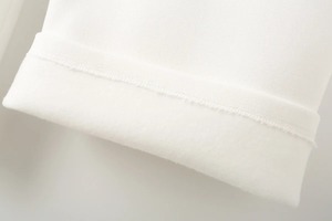 Conjunto de ropa deportiva de 2 piezas con cremallera de algodón para mujer, pantalones holgados por encima de la rodilla y Top corto con capucha, trajes de chándal para mujer - Product Image 6