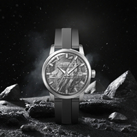 Montre mécanique automatique classique en acier inoxydable 316L NH35, cadran lumineux, verre saphir, fabricant pour hommes