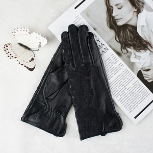 Gants en cuir léger fabriqués à la main pour femmes respirant été Sports Moto Rider gants hiver conduite gants - Product Image 2