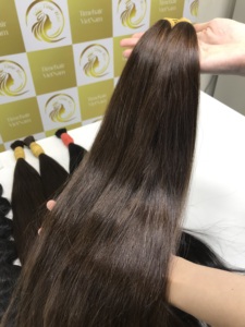 60 cm Negro Raw Virgen Onda Natural Cabello Doble Calidad - Product Image 2