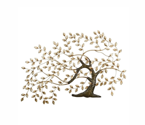 Decoración de pared de hoja de Metal de bajo precio para sala de estar TV sofá Fondo pared porche colgante artes y manualidades decoración del hogar moderna - Product Image 2