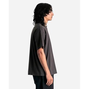 Camisetas Blancas de Estilo Urbano para Serigrafía, Personalizadas para Hombre, Vintage, Talla Grande, 100% Algodón, Transpirables, Holgadas, Lavado Ácido - Product Image 3