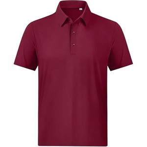 T-shirt polo 100% polyester de haute qualité à séchage rapide et manches courtes, impression par sublimation personnalisée, respirant - Product Image 5