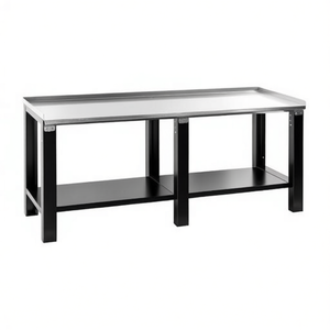 Établi Facom avec plan de travail en acier et armoires à outils - Product Image 3