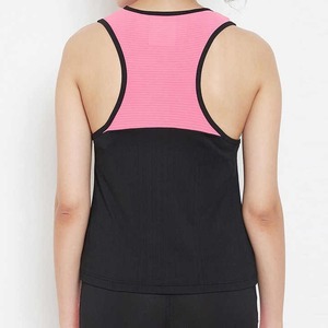 Vente en gros Débardeurs Femme Qualité supérieure Séchage rapide Respirant Coton Polyester Décontracté Tricoté Gym Wear Bow Couleurs personnalisées - Product Image 5