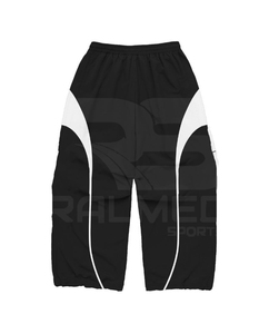 Nouvelle conception, pantalon coupe-vent et veste à capuche 100% nylon, panneaux réfléchissants avec logo, coupe-vent de travail, survêtement pour hommes - Product Image 5